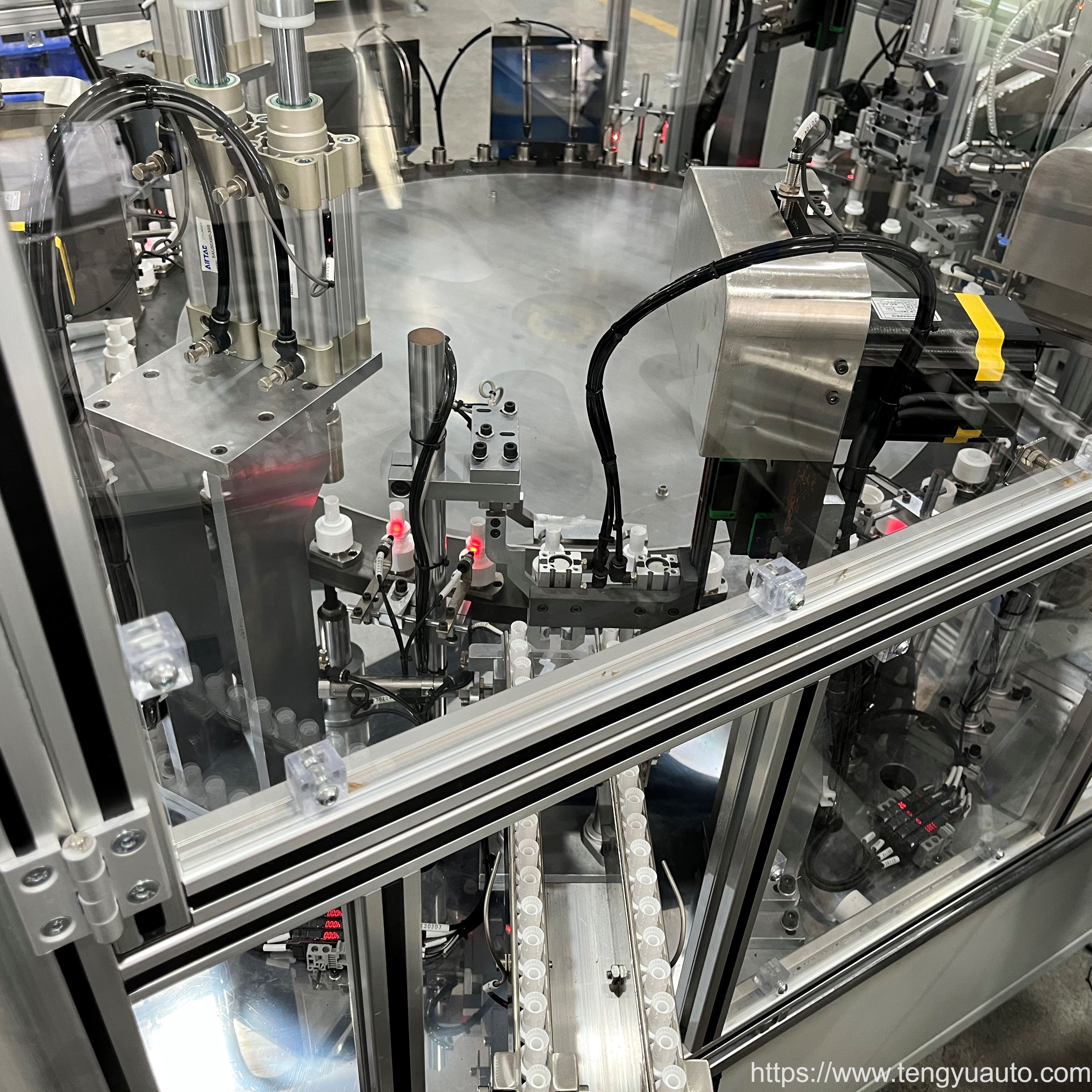 verrouiller la vis de pompe lotion machine 2